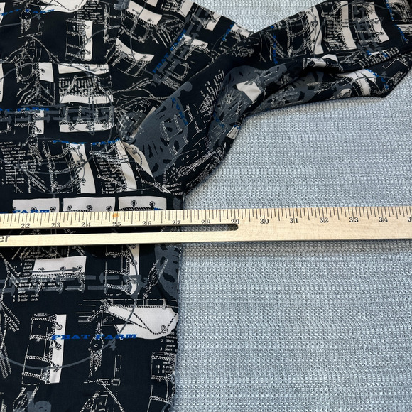 Phat Farm Shirt Mens XXL Black Nautical Ship Yacht Rope Knots Y2K Hip Hop - Picture 7 of 9